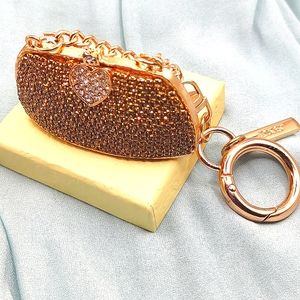 Rhinestone Handbag Keychain